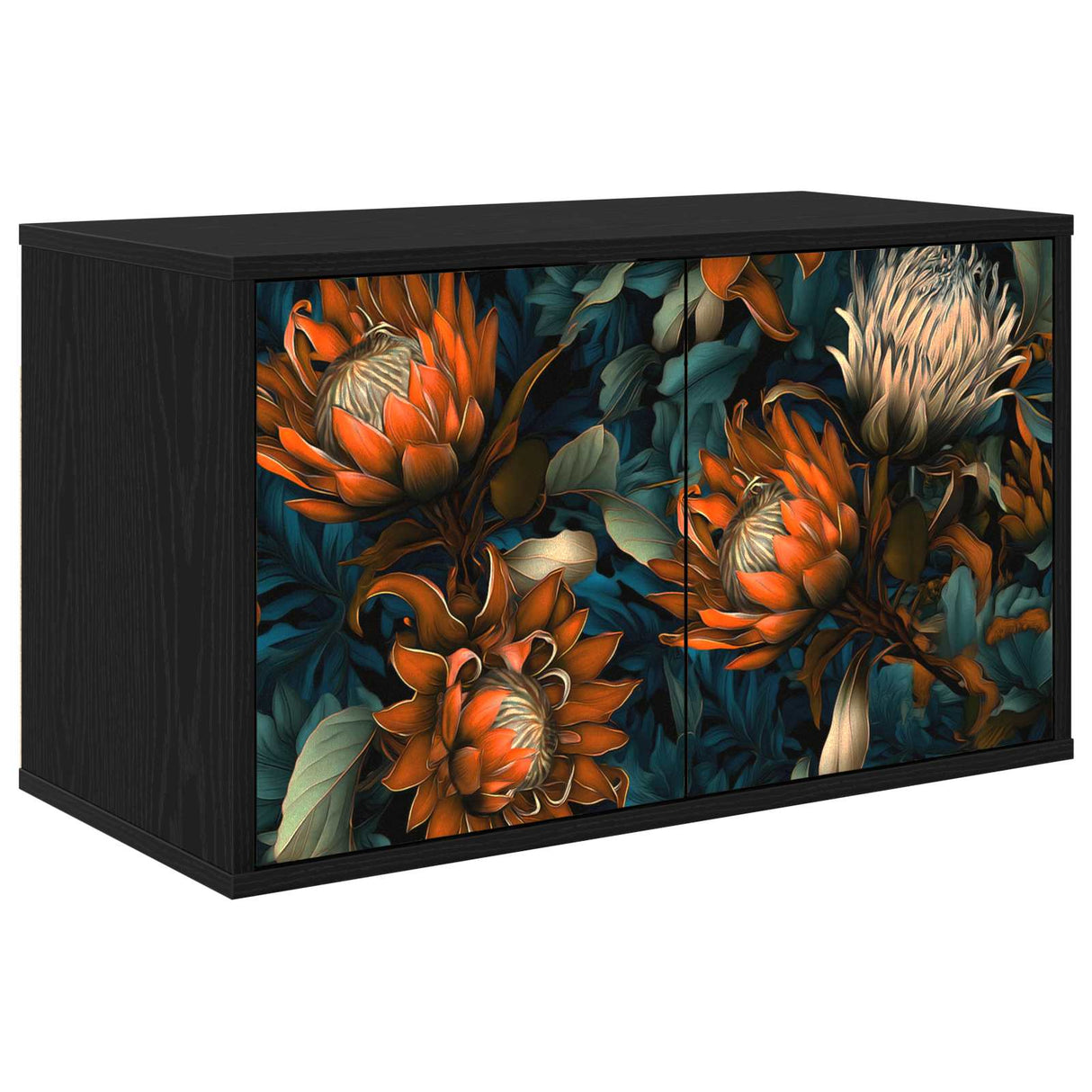 vidaXL Wand gemonteerd TV Kast RHENEN 69 x 33 x 40 cm Sonoma Eiken
