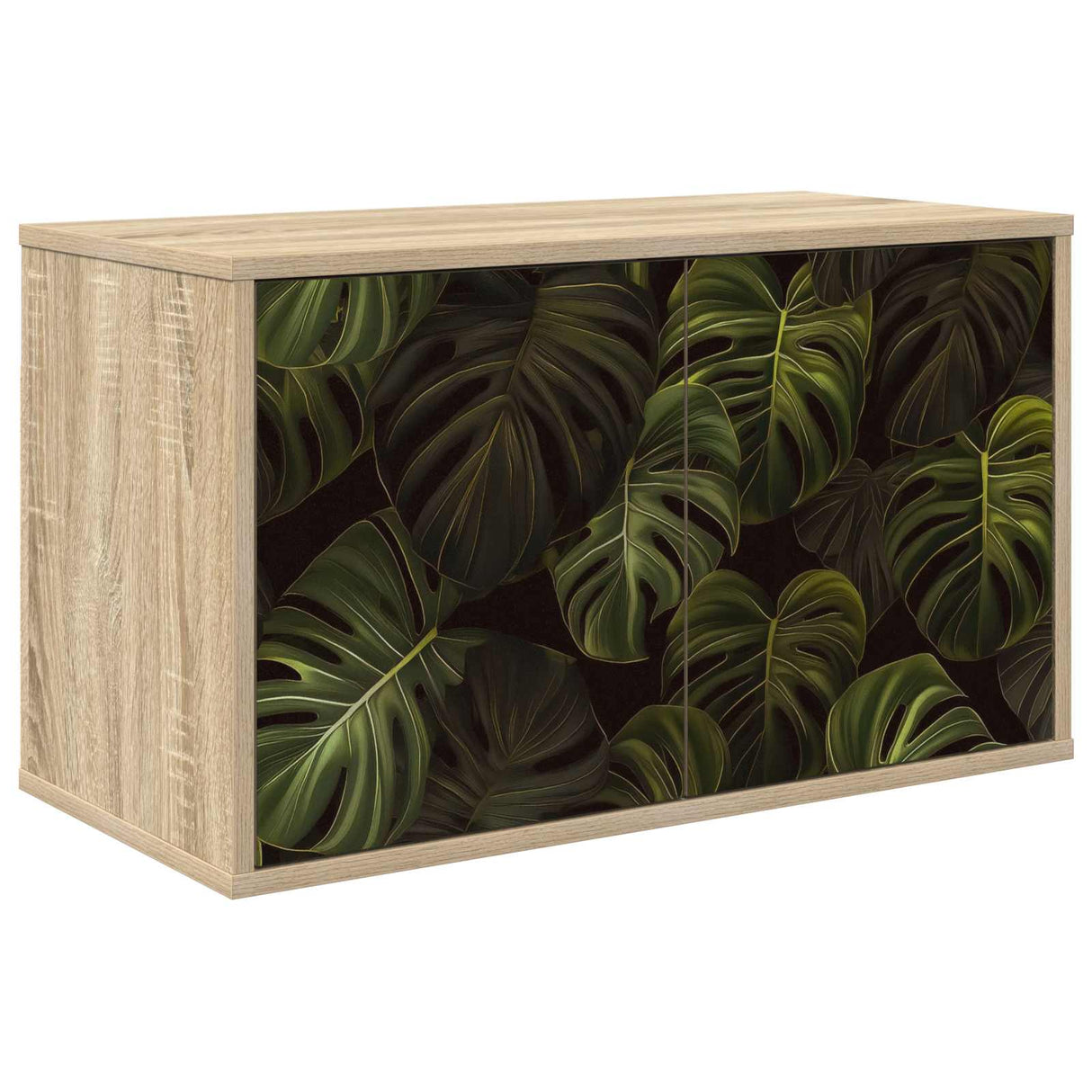 vidaXL Wand gemonteerd TV Kast RHENEN 69 x 33 x 40 cm Sonoma Eiken