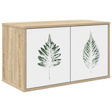 vidaXL Wand gemonteerd TV Kast RHENEN 69 x 33 x 40 cm Sonoma Eiken