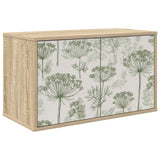 vidaXL Wand gemonteerd TV Kast RHENEN 69 x 33 x 40 cm Sonoma Eiken