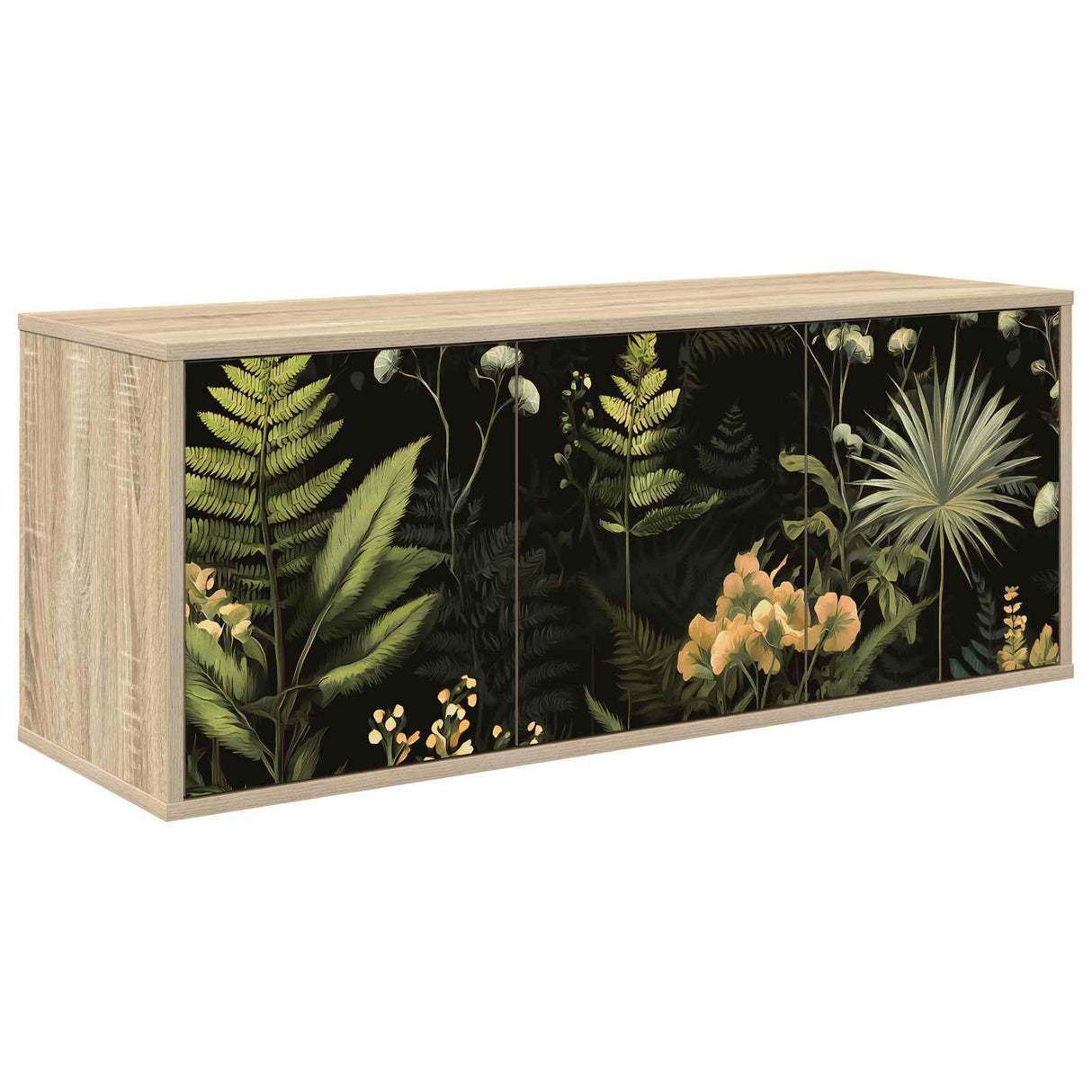 vidaXL Wand gemonteerd TV Kast RHENEN 102 x 33 x 40 cm Sonoma Eiken