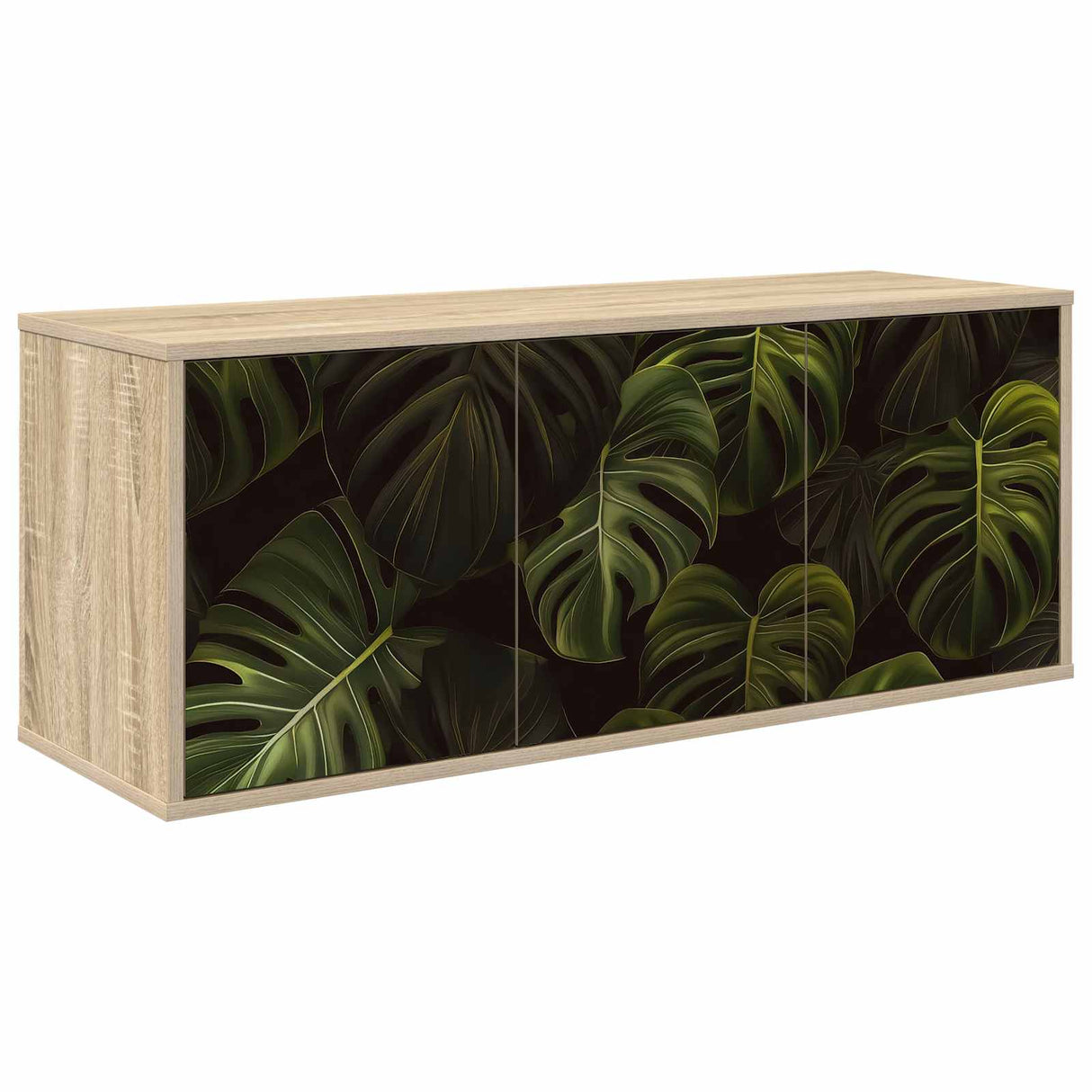 vidaXL Wand gemonteerd TV Kast RHENEN 102 x 33 x 40 cm Sonoma Eiken