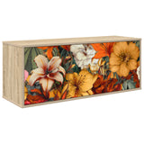 vidaXL Wand gemonteerd TV Kast RHENEN 102 x 33 x 40 cm Sonoma Eiken
