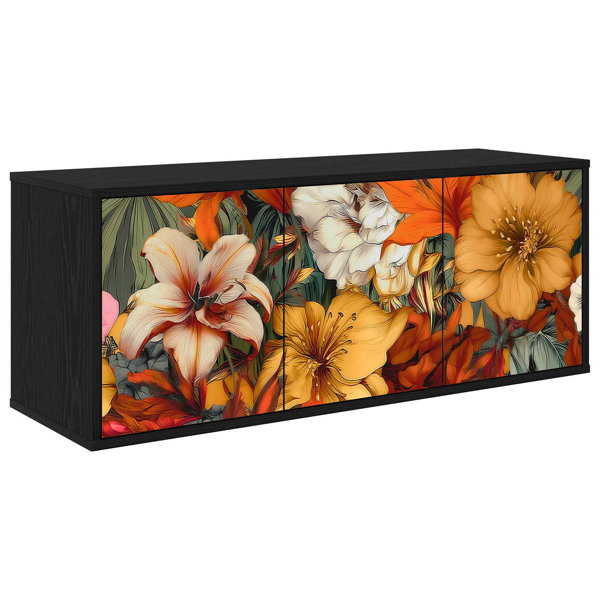 vidaXL Wand gemonteerd TV Kast RHENEN 102 x 33 x 40 cm Sonoma Eiken