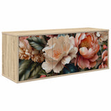 vidaXL Wand gemonteerd TV Kast RHENEN 102 x 33 x 40 cm Sonoma Eiken