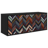 vidaXL Wand gemonteerd TV Kast RHENEN 102 x 33 x 40 cm Sonoma Eiken