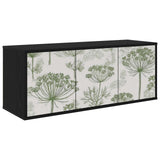 vidaXL Wand gemonteerd TV Kast RHENEN 102 x 33 x 40 cm Sonoma Eiken