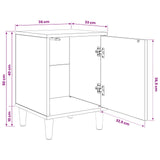 vidaXL Bedside Cabinet RHENEN Sonoma Oak 36 x 33 x 50 cm Engineered Wood