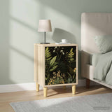 vidaXL Bedside Cabinet RHENEN Sonoma Oak 36 x 33 x 50 cm Engineered Wood