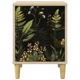 vidaXL Bedside Cabinet RHENEN Sonoma Oak 36 x 33 x 50 cm Engineered Wood