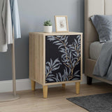 vidaXL Bedside Cabinet RHENEN Sonoma Oak 36 x 33 x 50 cm Engineered Wood