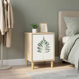 vidaXL Bedside Cabinet RHENEN Sonoma Oak 36 x 33 x 50 cm Engineered Wood
