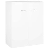 vidaXL Dressoir 60x30x75 cm bewerkt hout wit