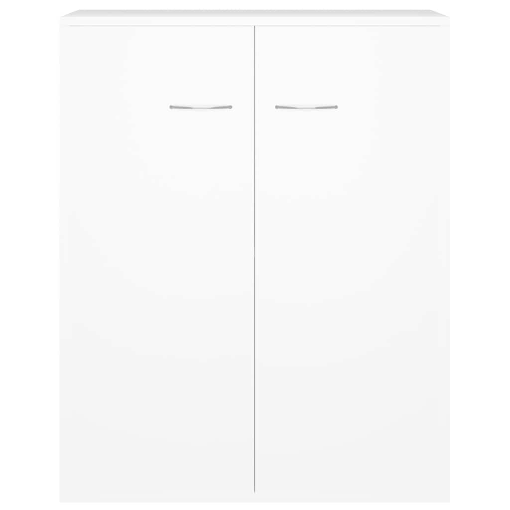vidaXL Dressoir 60x30x75 cm bewerkt hout wit