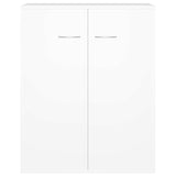 vidaXL Dressoir 60x30x75 cm bewerkt hout wit