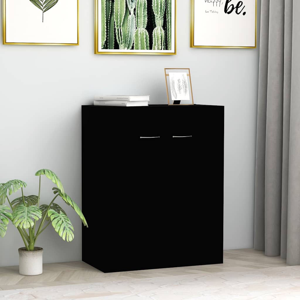 vidaXL Dressoir 60x30x75 cm bewerkt hout wit
