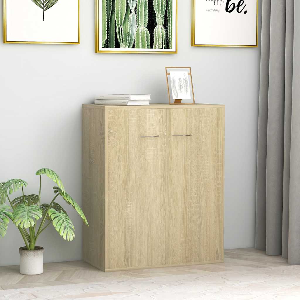 vidaXL Dressoir 60x30x75 cm bewerkt hout wit