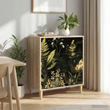 vidaXL Ladekast RHENEN Tropisch jungleprint 66 x 36,5 x 75 cm Sonoma
