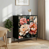 vidaXL Ladekast RHENEN Tropisch jungleprint 66 x 36,5 x 76 cm