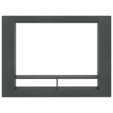 vidaXL Tv-meubel 152x22x113 cm bewerkt hout hoogglans zwart