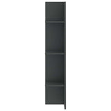 vidaXL Tv-meubel 152x22x113 cm bewerkt hout hoogglans zwart