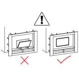 vidaXL Tv-meubel 152x22x113 cm bewerkt hout hoogglans zwart