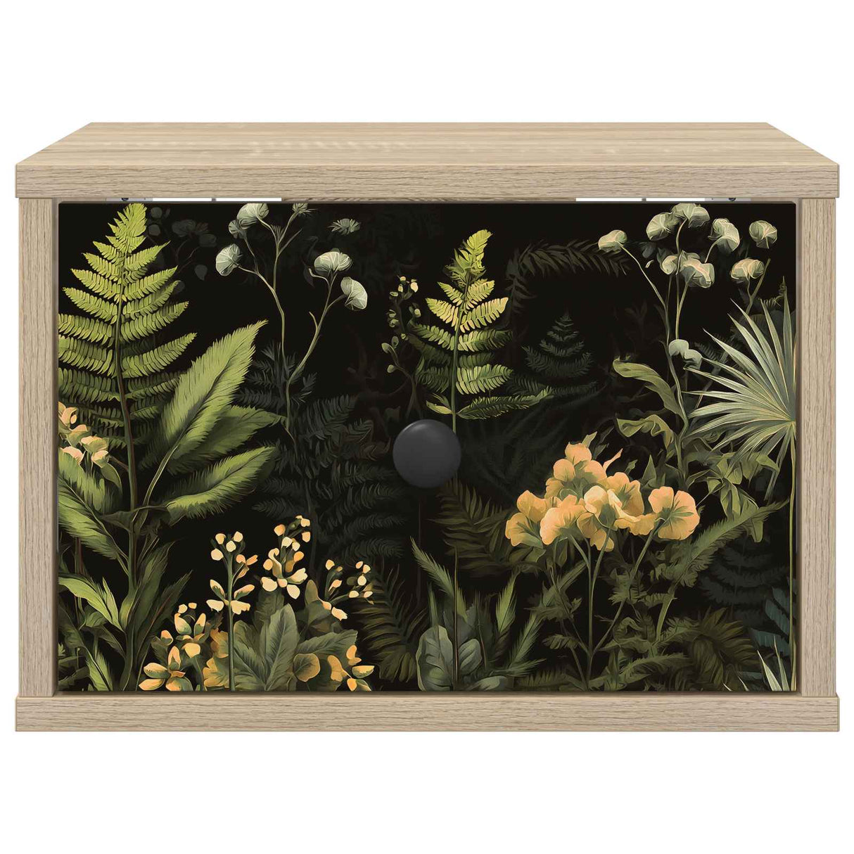 vidaXL Wandkastje voor Bed RHENEN Sonoma Eiken 36 x 33 x 25 cm