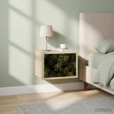 vidaXL Wandkastje voor Bed RHENEN Sonoma Eiken 36 x 33 x 25 cm