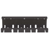 vidaXL Cable Management Tray for Under Desk 2 pcs Anthracite