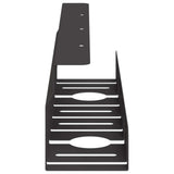 vidaXL Cable Management Tray for Under Desk 2 pcs Anthracite