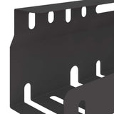 vidaXL Cable Management Tray for Under Desk 2 pcs Anthracite
