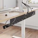 vidaXL Cable Duct for Under Desk 2 pcs Anthracite