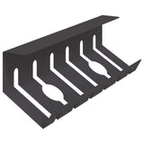 vidaXL Cable Duct for Under Desk 2 pcs Anthracite