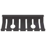 vidaXL Cable Duct for Under Desk 2 pcs Anthracite