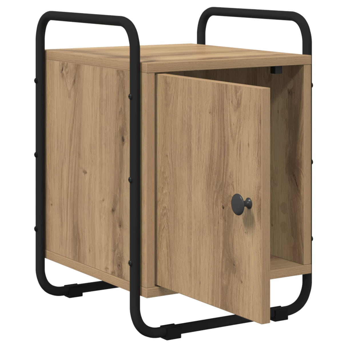 vidaXL Nachtkastje Grijs Sonoma 35 x 36,5 x 50 cm Bewerkt hout