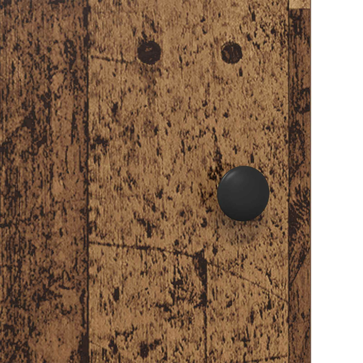 vidaXL Nachtkastje 2 st Zwart eiken Bewerkt hout
