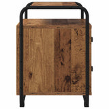 vidaXL Nightstand 2 pcs Reclaimed Wood Solid Wood