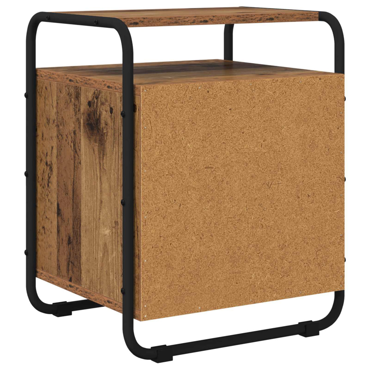 vidaXL Nightstand 2 pcs Reclaimed Wood Solid Wood
