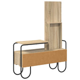 vidaXL Kaptafel met lade met plank Sonoma Eiken Bewerkt hout