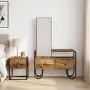 vidaXL Kaptafel met lade met plank Sonoma Eiken Bewerkt hout