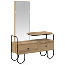 vidaXL Kaptafel met lade met plank Sonoma Eiken Bewerkt hout