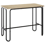vidaXL Dining Table 100 x 50 x 75 cm Engineered Wood Old Wood Rectangular