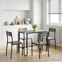 vidaXL Dining Table 100 x 50 x 75 cm Engineered Wood Old Wood Rectangular