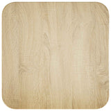 vidaXL Salontafel Zwart 40 x 40 x 45 cm Bewerkt hout
