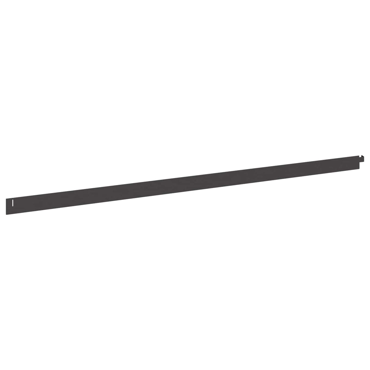 vidaXL Gazonrand 10 pcs 102 x 4 x 4 cm Staal Wit