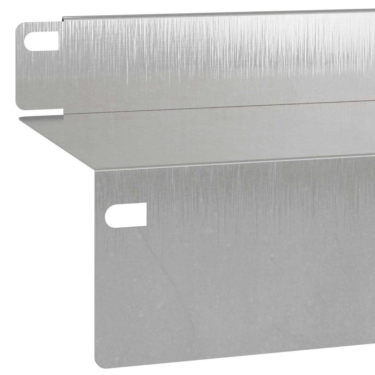 vidaXL Gazonrand 10 pcs 100 x 10 x 8 cm Staal Zilverkleurig