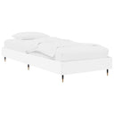 vidaXL Bedframe Wit 80 x 200 cm Bewerkt hout