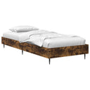 vidaXL Bedframe Wit 80 x 200 cm Bewerkt hout