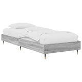 vidaXL Bedframe Wit 80 x 200 cm Bewerkt hout