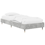 vidaXL Bedframe Wit 80 x 200 cm Bewerkt hout